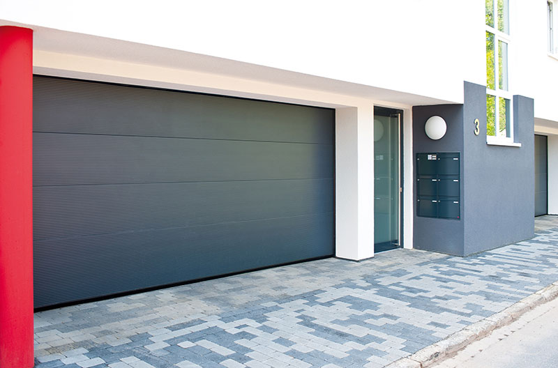 modern garage door